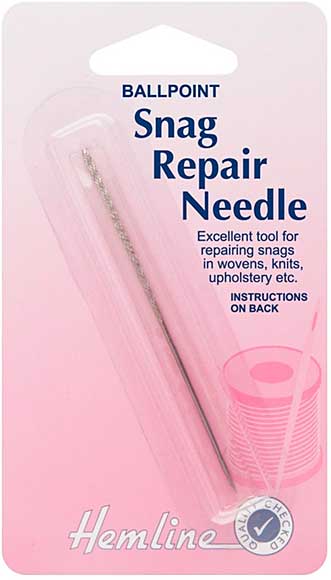 SO: Hemline Ballpoint Snag Repair Needle - 8cm