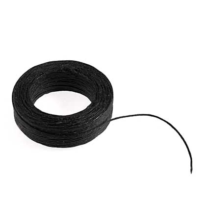 SO: Trimits Waxed Linen Thread - Black (22m)