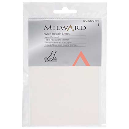 SO: Milward Self-Adhesive Repair Sheet Nylon (100 x 200mm White)