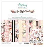 Mintay See You In Paris 12x12 Inch Scrapbooking Paper Set