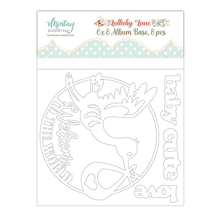 Mintay Lullaby Lane 6x8 Inch Album Base