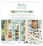 Mintay By The Lake 12x12 Inch Scrapbooking Paper Set