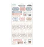 Snowberry Lane 6x12 Inch Paper Stickers Words