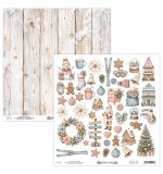 Snowberry Lane 12x12 Inch Elements Paper