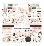 Let's Celebrate 12x12 Inch Chipboard Ephemera Sheet