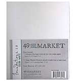 SO: 49 And Market Foundations Album 6"X8" - White