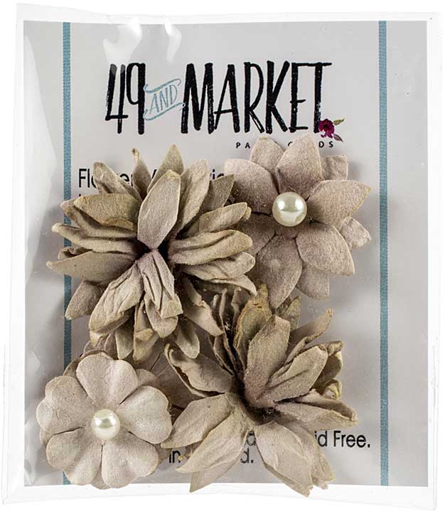 SO: 49 And Market Flower Mini Series 01 - Mushroom (5pk)