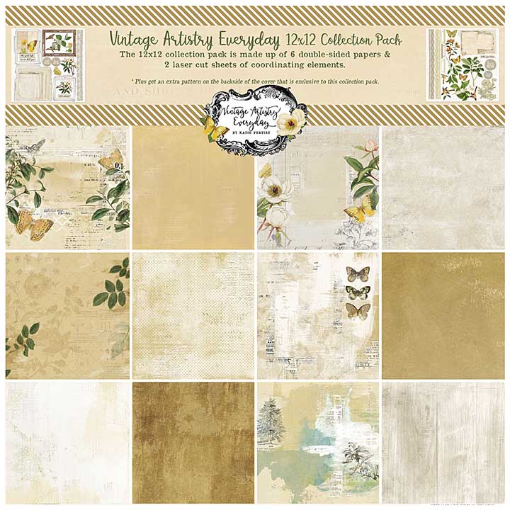 SO: 49 And Market Vintage Artistry Everyday Collection Pack 12x12