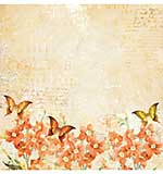 Vintage Artistry In Mango - Orange Blossom (Double-Sided Cardstock 12x12)