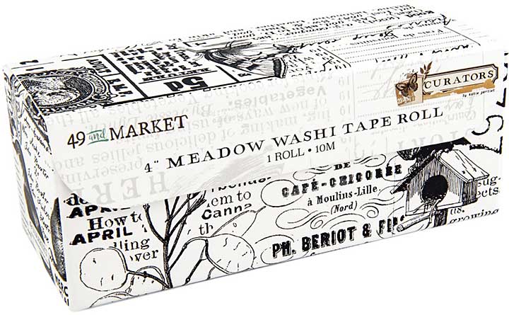 49 And Market Curators Essential 4 Washi Tape Roll -  Meadow