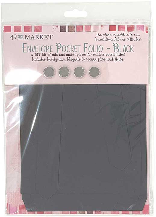 SO: 49 And Market Foundations Envelope Pocket Folio - Black