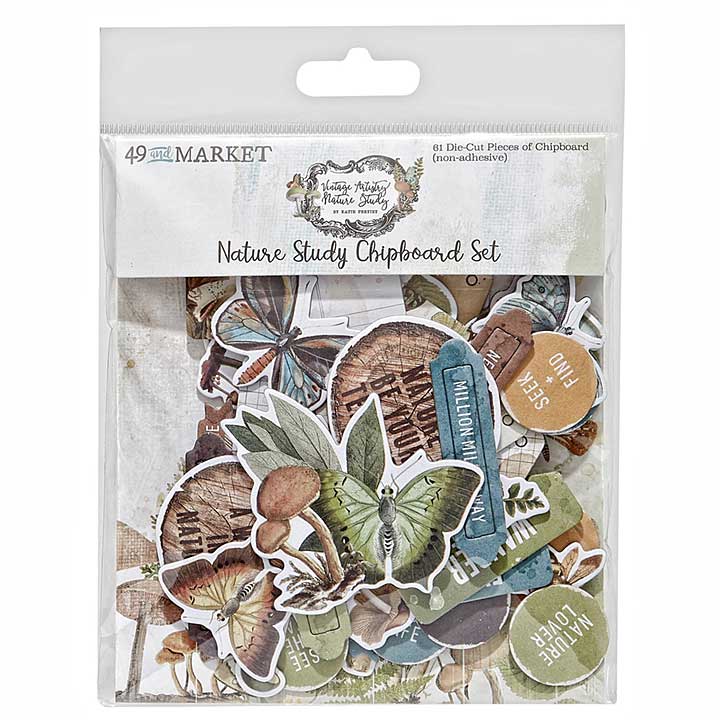 SO: 49 And Market Nature Study Chipboard Set