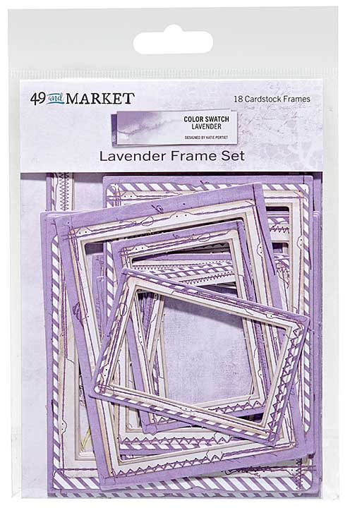 49 And Market Color Swatch Lavender Frame Set