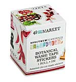SO: 49 And Market Washi Sticker Roll - Spectrum Gardenia Botanical