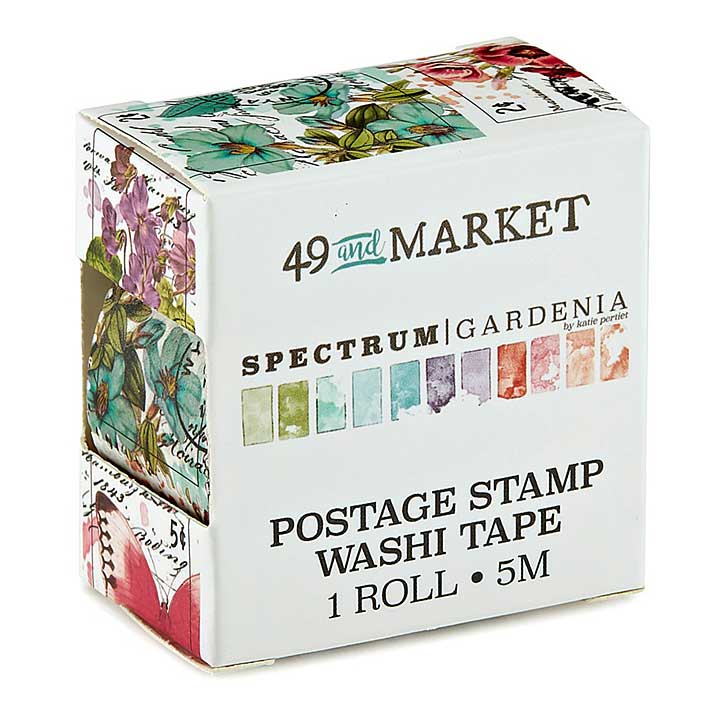 49 And Market Washi Tape Roll - Postage - Spectrum Gardenia