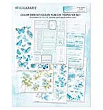 49 And Market Color Swatch Ocean Rub-Ons 6X8 6 Sheets