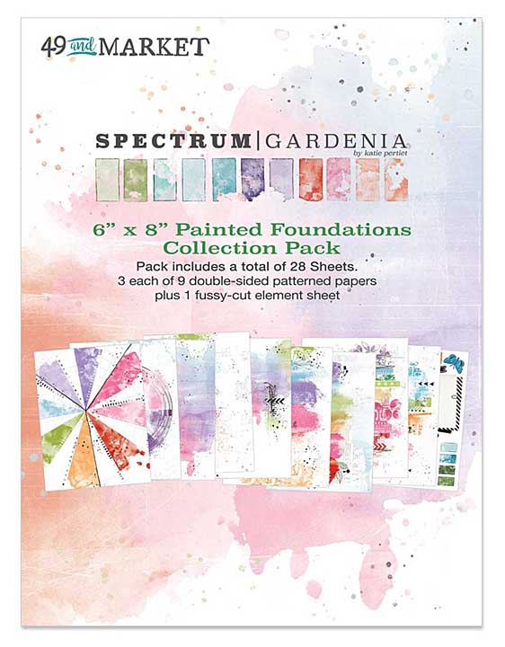 SO: 49 And Market Collection Pack 6X8 - Spectrum Gardenia Painted Foundations