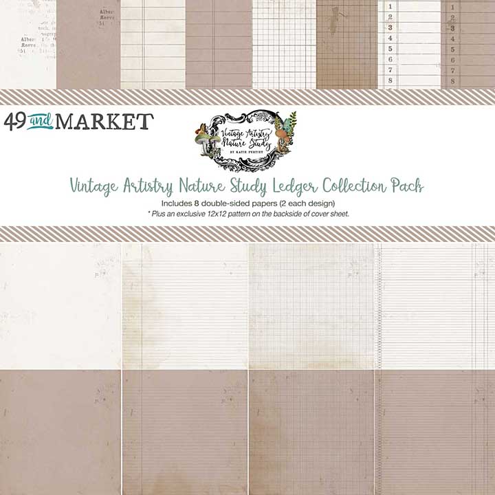 SO: 49 And Market Collection Pack 12X12 - Nature Study Ledger