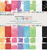 SO: 49 And Market Collection Pack 12X12 - Spectrum Gardenia Solids