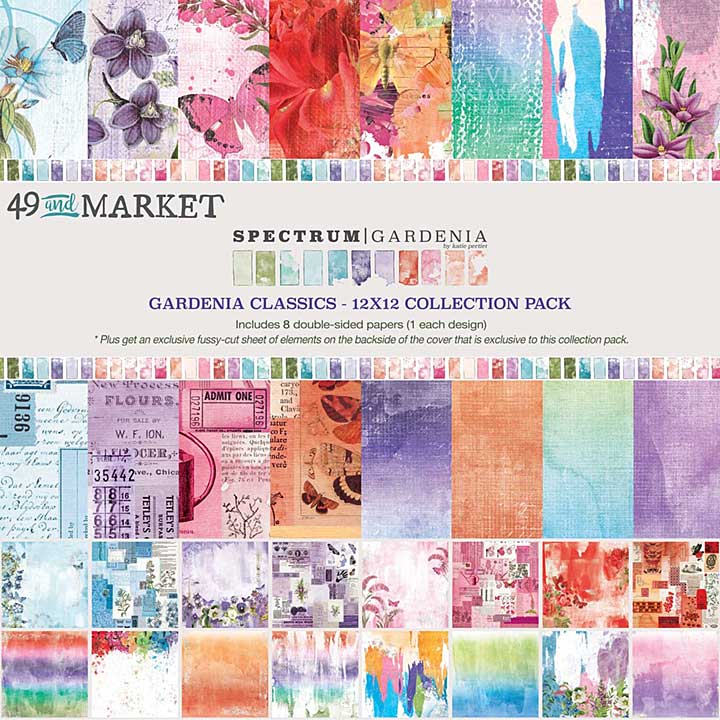 SO: 49 And Market Collection Pack 12X12 - Spectrum Gardenia Classics