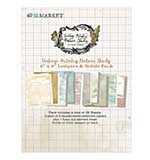 SO: 49 And Market Collection Pack 6X8 - Nature Study Ledgers & Solids