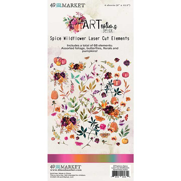 ARToptions Spice Laser Cut Outs - Wildflowers