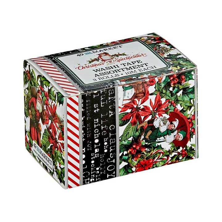 SO: 49 And Market Washi Tape Set - Christmas Spectacular 2023 (3pk)