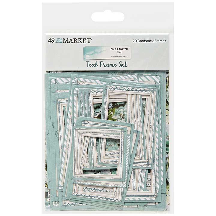 49 And Market Colour Swatch - Teal Frame Set