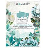 49 And Market Collection Pack 6x8 - Colour Swatch Teal
