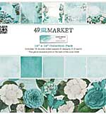 SO: 49 And Market Collection Pack 12x12 - Colour Swatch Teal