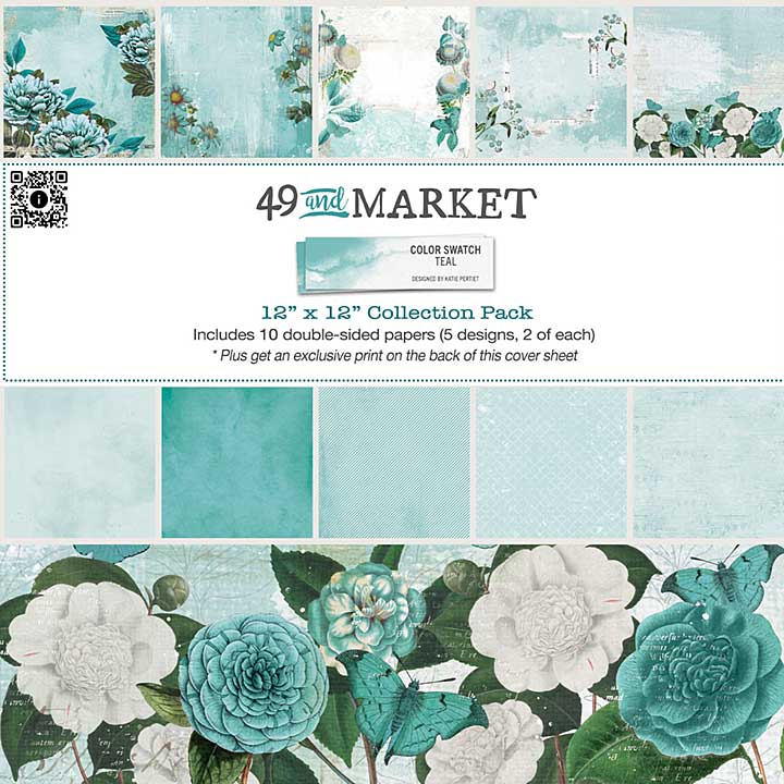 SO: 49 And Market Collection Pack 12x12 - Colour Swatch Teal