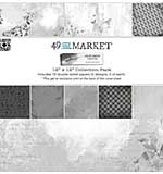 49 And Market Collection Pack 12X12 - Color Swatch Charcoal
