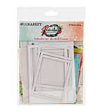 49 And Market Chipboard Set - Stacked Frames, Kaleidoscope