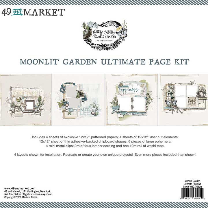SO: 49 And Market Ultimate Page Kit - Vintage Artistry Moonlit Garden