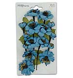 SO: 49 And Market Wildflowers Paper Flowers - Slate