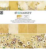 49 And Market Collection Pack 12X12 - Colour Swatch Ochre