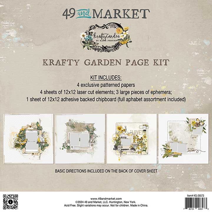 SO: 49 And Market Page Kit - Krafty Garden