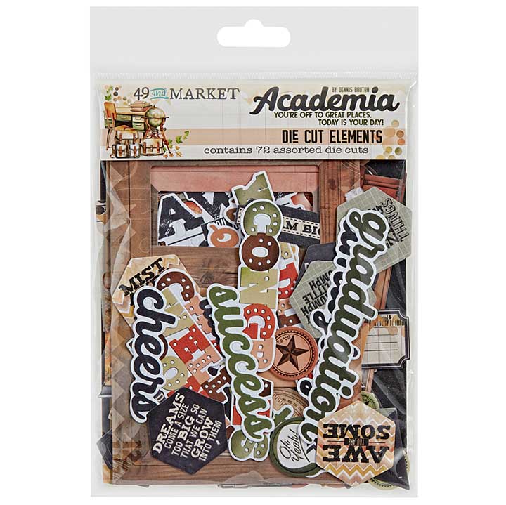 Academia Die-Cuts - Elements