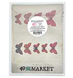 SO: 49 And Market Collage Sheets 6X8 40pk - Color Swatch Blossom