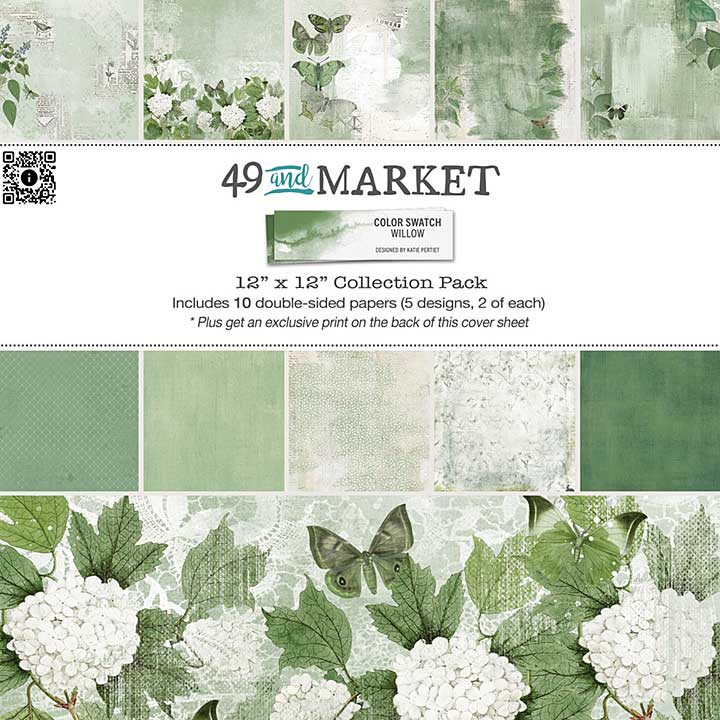 49 and Market Collection Pack 12X12 - Color Swatch Willow