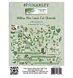 SO: 49 and Market Color Swatch Willow Laser Cut Outs - Elements