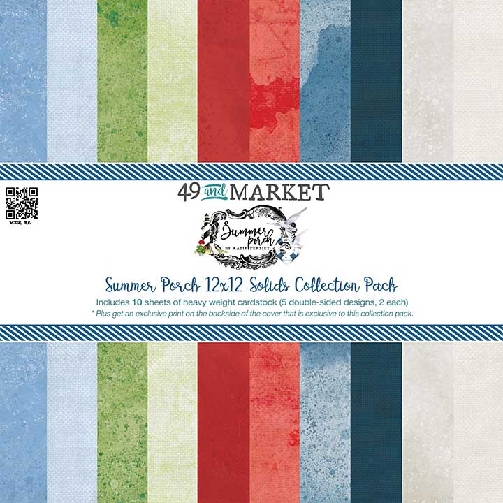 49 & Market Collection Pack 12X12 - Summer Porch Foundations