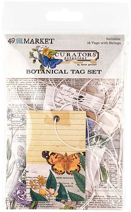 SO: 49 And Market Curators Botanical Tag Set