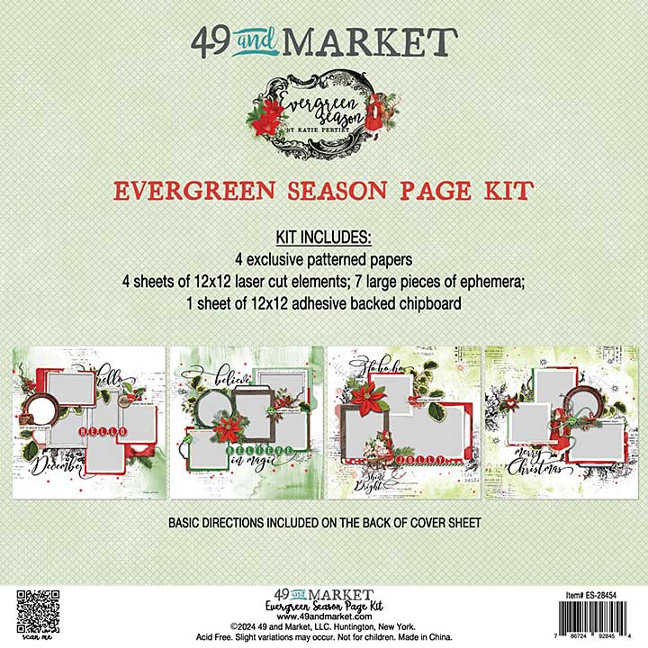 SO: 49 & Market Page Kit - Evergreen Season