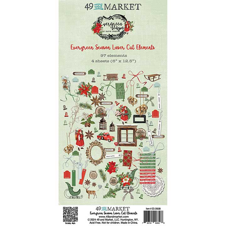 SO: 49 & Market Laser Cut Outs - Elements, Evergreen Season