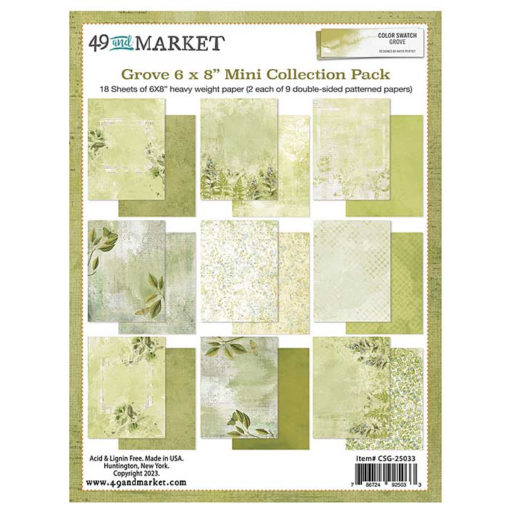 49 And Market Collection Pack 6X8 - Color Swatch Grove