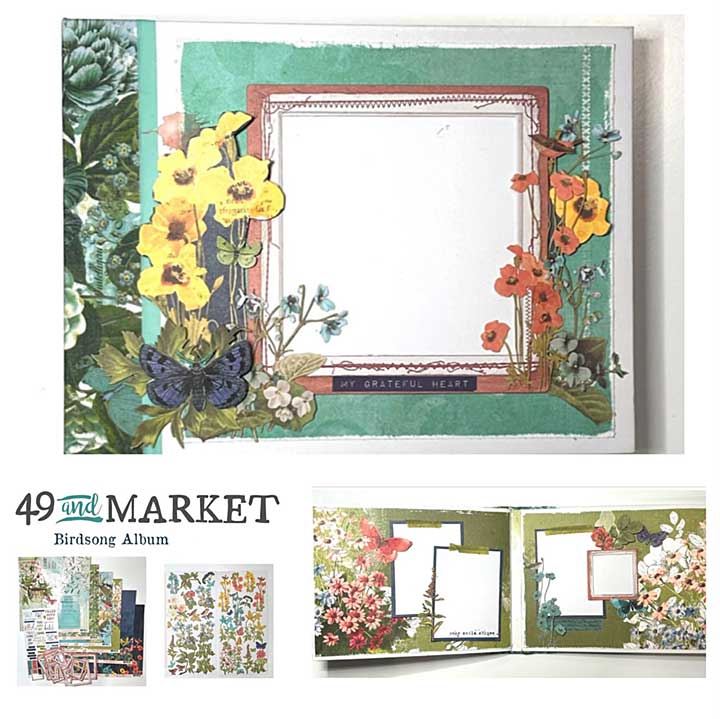 49 and Market - Birdsong Album Kit