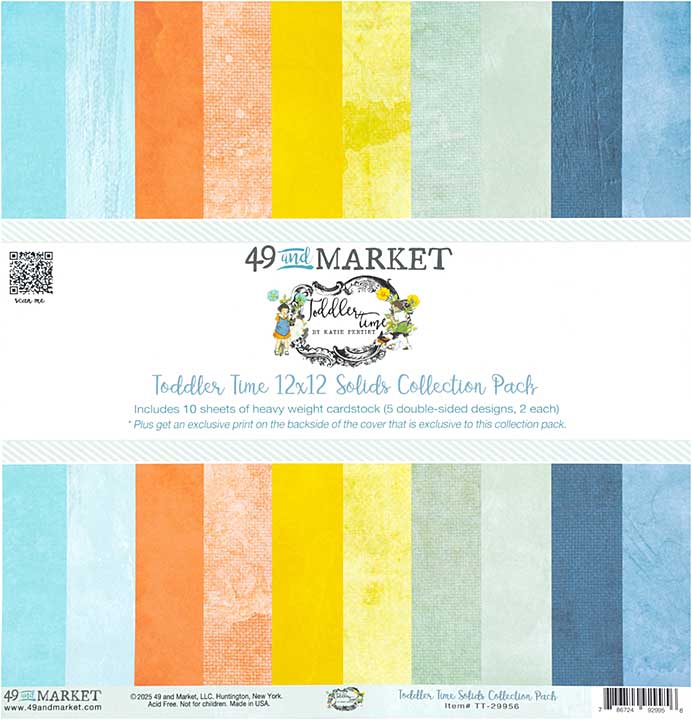 SO: 49 and Market Collection Pack 12X12 - Toddler Time Solids