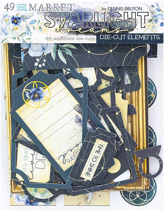 49 And Market Die-Cut Elements - Starlight Dreams