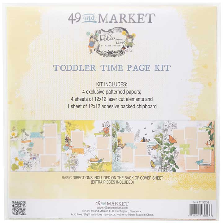 49 And Market Page Kit - Toddler Time